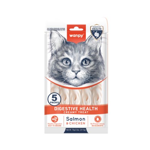 Wanpy Salmon & Chicken Digestive Health